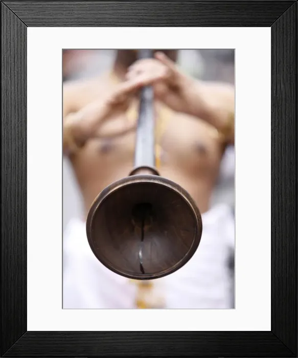Framed Print : Chariot festival musician, London, England, United Kingdom, Europe