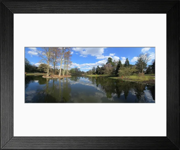 Framed Print : Lake, Kew Gardens, United Kingdom Framed Print : Lake, Kew Gardens, United Kingdom