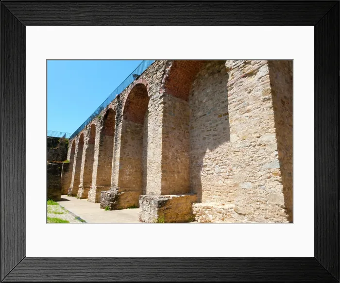 Framed Print : City walls of Medici Fortress, Arezzo, Tuscany, Italy Framed Print : City walls of Medici Fortress, Arezzo, Tuscany, Italy