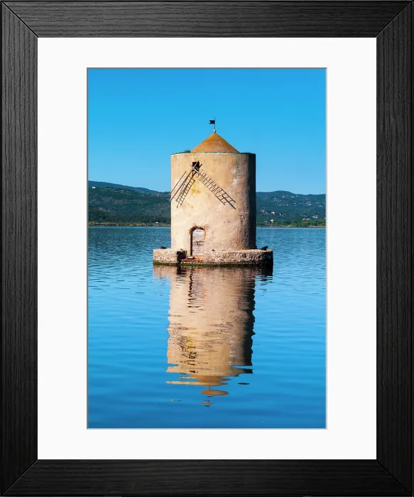 Framed Print : Spanish windmill, Orbetello Lagoon, Orbetello, Province of Grosseto, Tuscany, Italy Framed Print : Spanish windmill, Orbetello Lagoon, Orbetello, Province of Grosseto, Tuscany, Italy