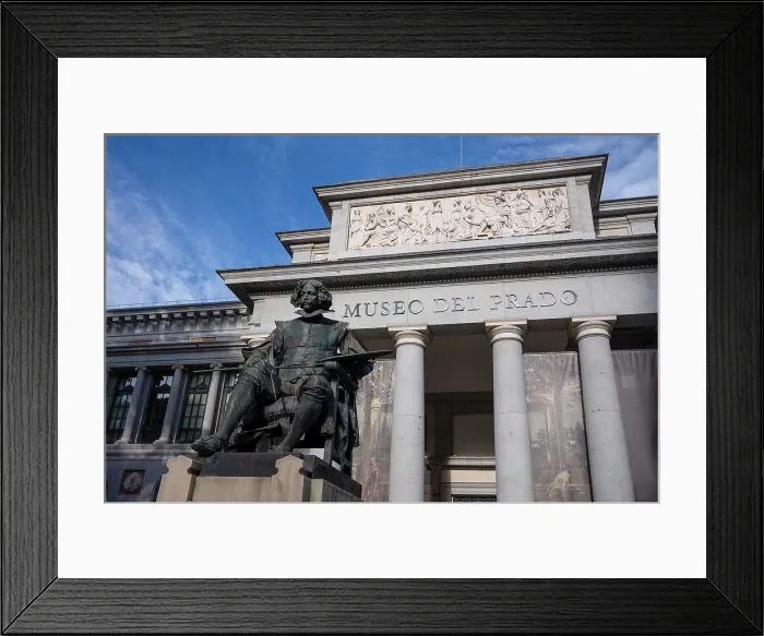Framed Print : Statue of Diego Velazquez outside the Museo del Prado art gallery, Madrid, Spain Framed Print : Statue of Diego Velazquez outside the Museo del Prado art gallery, Madrid, Spain