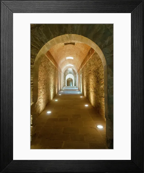 Framed Print : Entrance of Medici Fortress, Arezzo, Tuscany, Italy Framed Print : Entrance of Medici Fortress, Arezzo, Tuscany, Italy