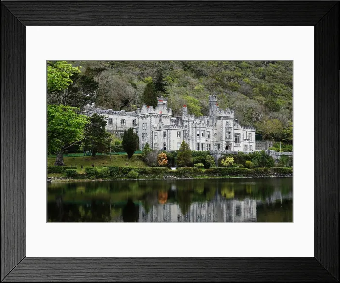 Framed Print : Kylemore Abbey & Victorian Walled Garden, Shanaveg, Connemara, Co Galway, Ireland Framed Print : Kylemore Abbey & Victorian Walled Garden, Shanaveg, Connemara, Co Galway, Ireland