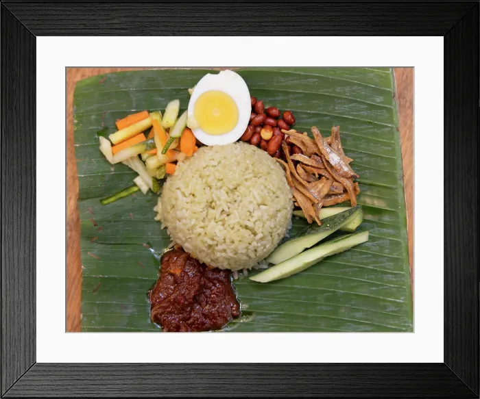 Framed Print : Nasi goreng in Kafei Dian (inside former post office), Kuala Lumpur, Selangor, Malaysia Framed Print : Nasi goreng in Kafei Dian (inside former post office), Kuala Lumpur, Selangor, Malaysia