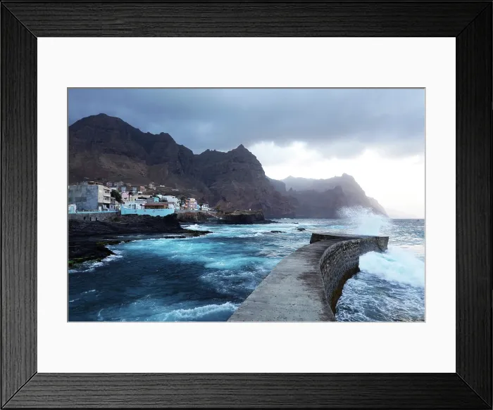 Framed Print : Ponta do Sol, northern Saint Anthony, Cape Verde Framed Print : Ponta do Sol, northern Saint Anthony, Cape Verde