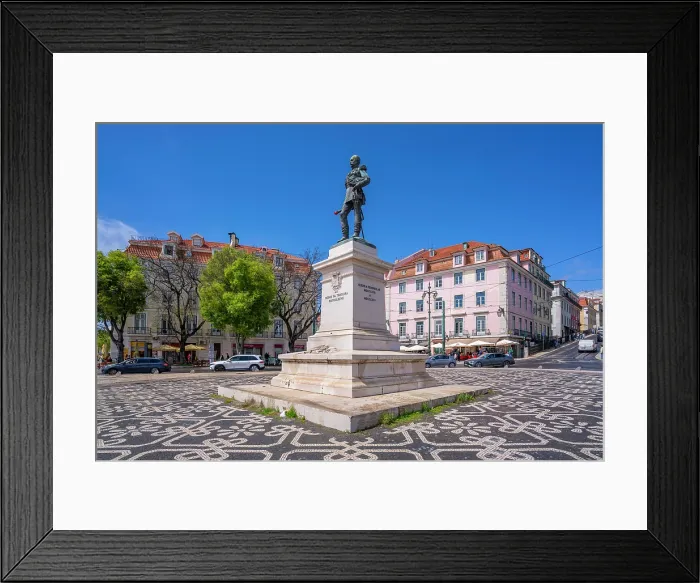 Framed Print : View of Duke of Terceira statue in PC Duque da Terceira on a sunny day, Lisbon, Portugal, Europe Framed Print : View of Duke of Terceira statue in PC Duque da Terceira on a sunny day, Lisbon, Portugal, Europe