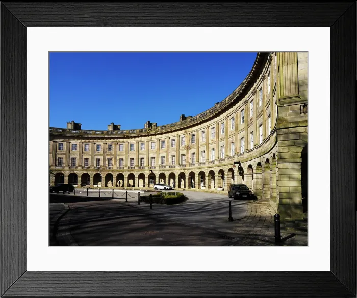 Framed Print : The Crescent at Buxton, United Kingdom Framed Print : The Crescent at Buxton, United Kingdom