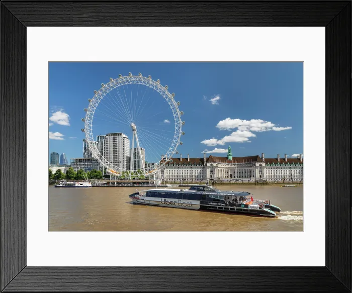 Framed Print : Ferry wheel London Eye, London Borough of Lambeth, London, England Framed Print : Ferry wheel London Eye, London Borough of Lambeth, London, England