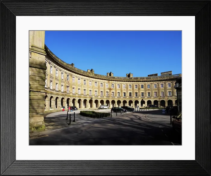 Framed Print : The Crescent at Buxton, United Kingdom