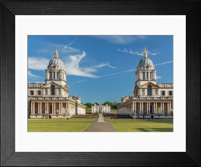 Framed Print : The Old Royal Naval College, Greenwich, Royal Borough of Greenwich, London, England Framed Print : The Old Royal Naval College, Greenwich, Royal Borough of Greenwich, London, England