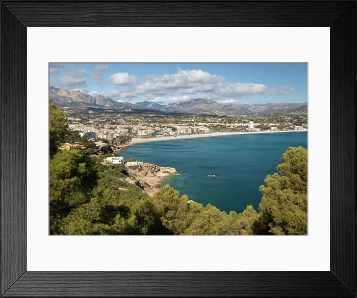 Framed Print : L'Albir and Serra Gelada Natural Park viewed from the mirador, L'Albir, Costa Blanca, Alicante Province, Valencia, Spain, Europe Framed Print : L'Albir and Serra Gelada Natural Park viewed from the mirador, L'Albir, Costa Blanca, Alicante Province, Valencia, Spain, Europe