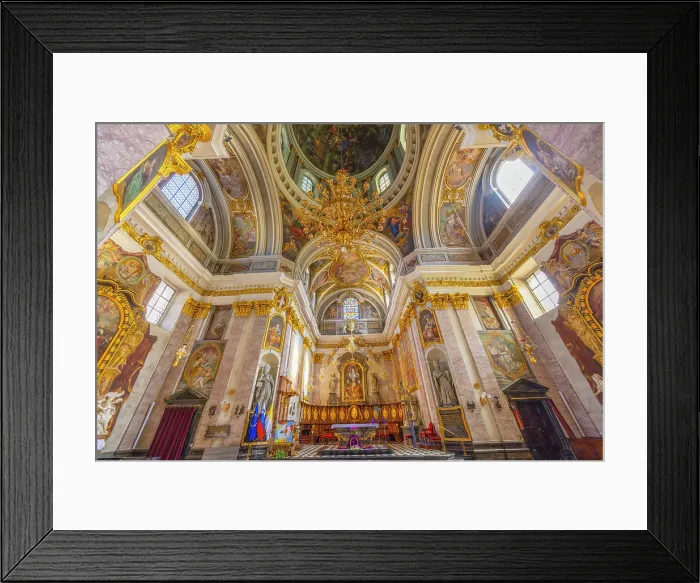 Framed Print : The Interior of Saint Nicholas's Cathedral, Ljubljana, Slovenia, Eastern Europe Framed Print : The Interior of Saint Nicholas's Cathedral, Ljubljana, Slovenia, Eastern Europe