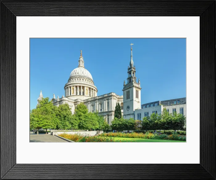 Framed Print : St Paul's Cathedral, City of London, London, England Framed Print : St Paul's Cathedral, City of London, London, England