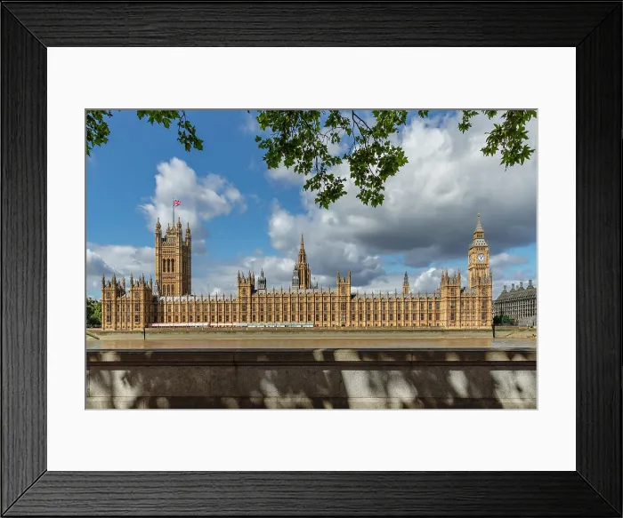 Framed Print : Houses of Parliament with Big Ben, London, England Framed Print : Houses of Parliament with Big Ben, London, England