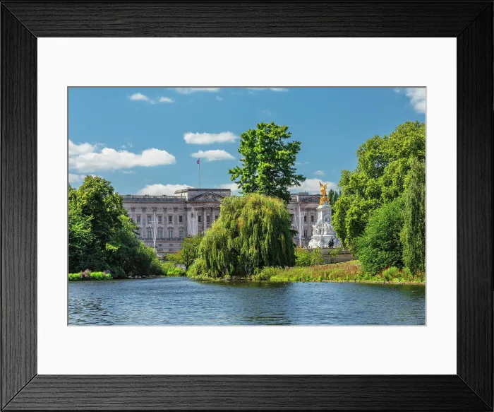 Framed Print : St.James's Park and Buckingham Palace, City of Westminster, London, England Framed Print : St.James's Park and Buckingham Palace, City of Westminster, London, England