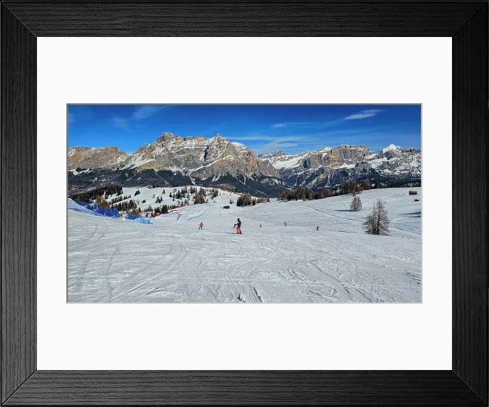 Framed Print : Mountains around San Cassiano, Dolomites, Italy Framed Print : Mountains around San Cassiano, Dolomites, Italy