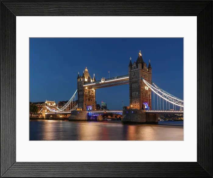 Framed Print : Tower Bridge, London, England