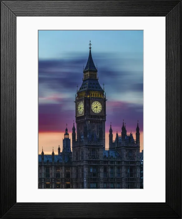 Framed Print : Houses of Parliament with Big Ben, London, England Framed Print : Houses of Parliament with Big Ben, London, England