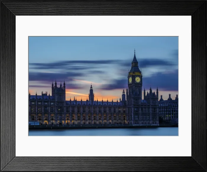 Framed Print : Houses of Parliament with Big Ben, London, England Framed Print : Houses of Parliament with Big Ben, London, England