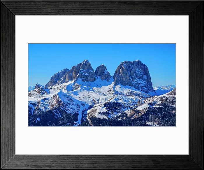 Framed Print : Sassolongo or Langkofelscharte, Canazei, Dolomites, Italy Framed Print : Sassolongo or Langkofelscharte, Canazei, Dolomites, Italy