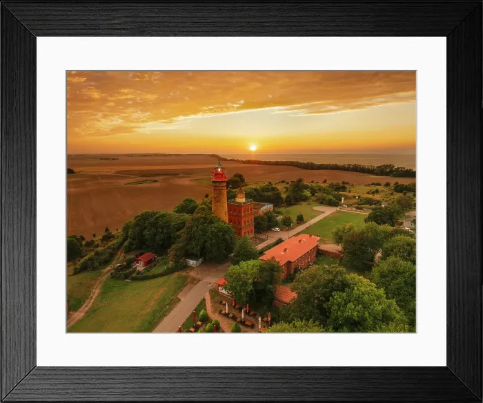 Framed Print : Old and New Lighthouse, Kap Arkona Cape, Putgarden, Rügen, Mecklenburg-Western Pomerania, Germany Framed Print : Old and New Lighthouse, Kap Arkona Cape, Putgarden, Rügen, Mecklenburg-Western Pomerania, Germany