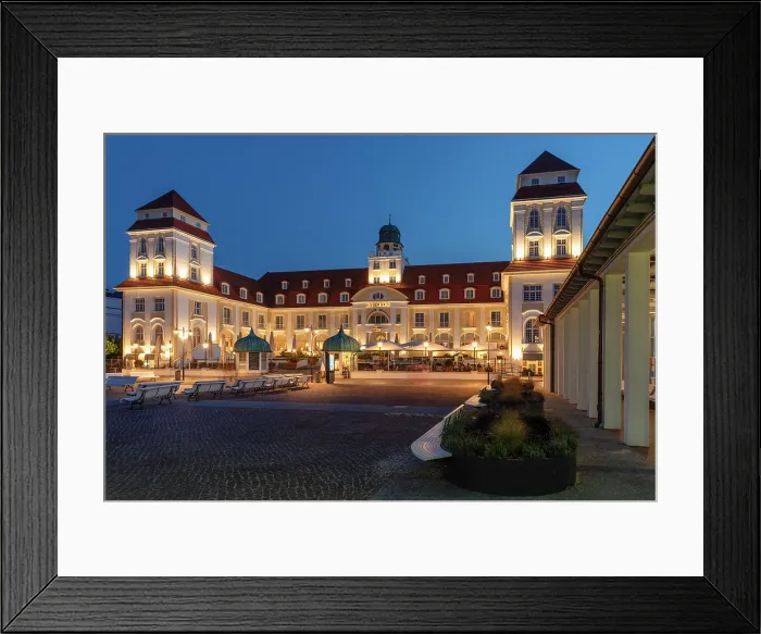 Framed Print : Spa house, Binz, Ruegen Island, Baltic Sea, Mecklenburg-Western Pomerania, Germany Framed Print : Spa house, Binz, Ruegen Island, Baltic Sea, Mecklenburg-Western Pomerania, Germany