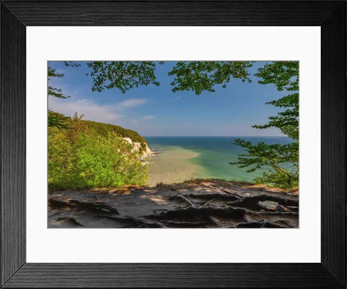 Framed Print : Chalk cliffs, Jasmund National Park, Sassnitz, Rügen Island, Mecklenburg-Western Pomerania, Germany Framed Print : Chalk cliffs, Jasmund National Park, Sassnitz, Rügen Island, Mecklenburg-Western Pomerania, Germany