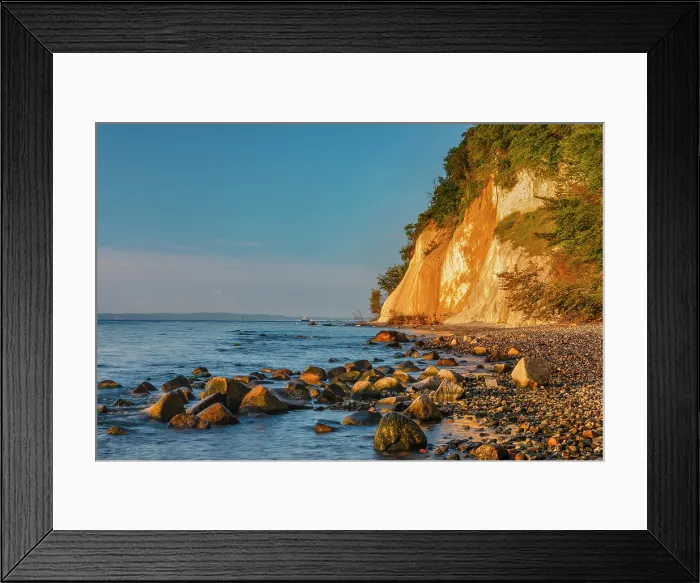 Framed Print : Chalk cliffs, Jasmund National Park, Sassnitz, Rügen Island, Mecklenburg-Western Pomerania, Germany Framed Print : Chalk cliffs, Jasmund National Park, Sassnitz, Rügen Island, Mecklenburg-Western Pomerania, Germany