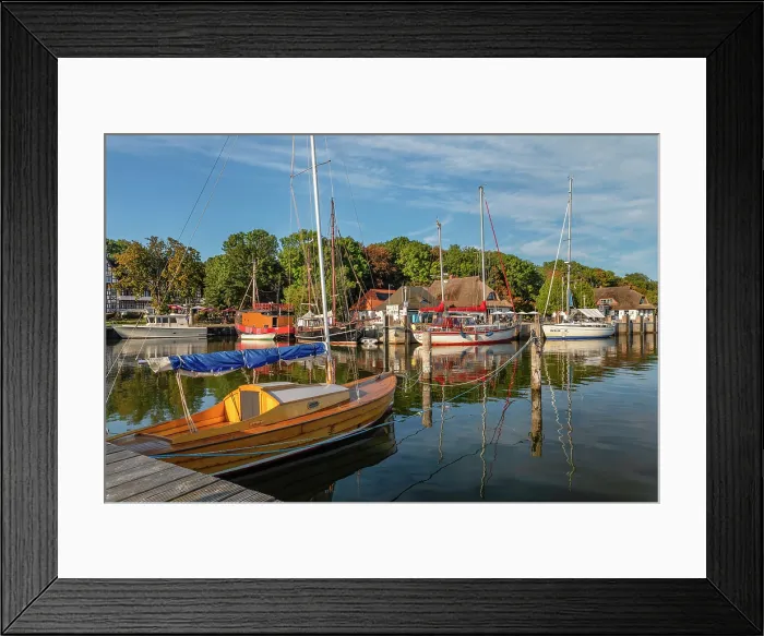 Framed Print : Kloster port, Hiddensee Island, Mecklenburg-Western Pomerania, Germany Framed Print : Kloster port, Hiddensee Island, Mecklenburg-Western Pomerania, Germany