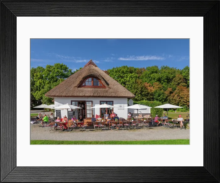 Framed Print : Schillings Hafenamt, cafe and restaurant, Kloster, Hiddensee Island, Mecklenburg-Western Pomerania, Germany Framed Print : Schillings Hafenamt, cafe and restaurant, Kloster, Hiddensee Island, Mecklenburg-Western Pomerania, Germany