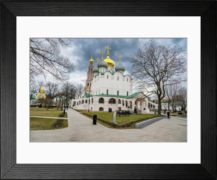 Framed Print : Unesco heritage site Novodevichy Convent, Moscow, Russia Framed Print : Unesco heritage site Novodevichy Convent, Moscow, Russia