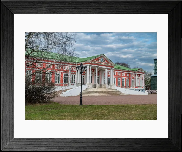 Framed Print : Kuskovo palace, Moscow, Russia Framed Print : Kuskovo palace, Moscow, Russia
