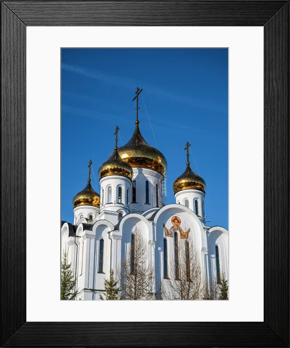 Framed Print : Saint Stephen of Perm Orthodox cathedral, Syktyvkar, Komi Republic, Russia Framed Print : Saint Stephen of Perm Orthodox cathedral, Syktyvkar, Komi Republic, Russia