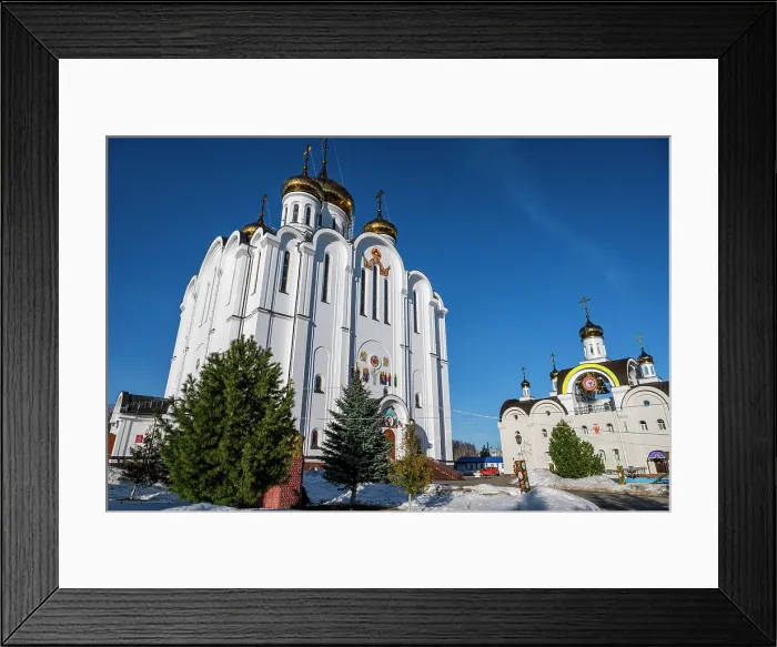 Framed Print : Saint Stephen of Perm Orthodox cathedral, Syktyvkar, Komi Republic, Russia Framed Print : Saint Stephen of Perm Orthodox cathedral, Syktyvkar, Komi Republic, Russia
