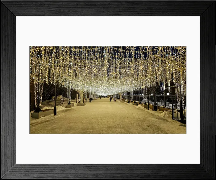 Framed Print : Nightshot of Salekhard, Yamal Peninsula, Russia Framed Print : Nightshot of Salekhard, Yamal Peninsula, Russia