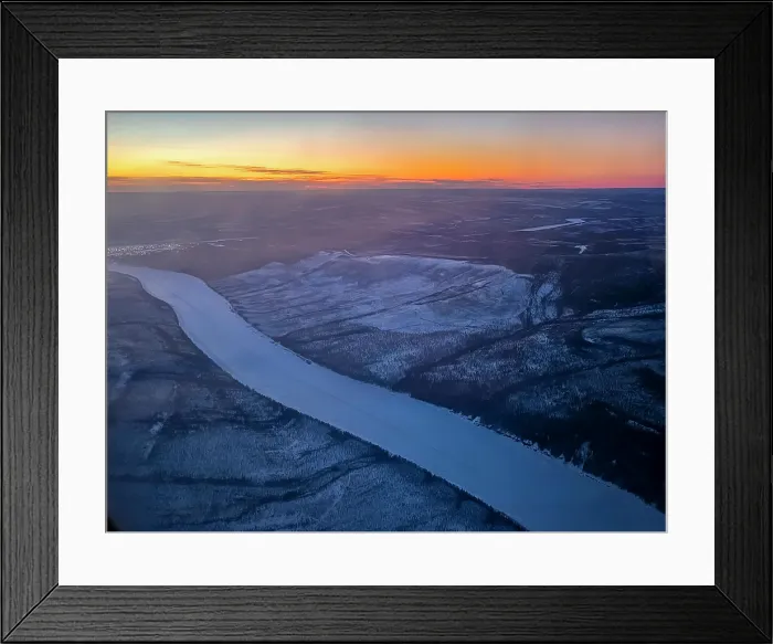 Framed Print : Aerial of the Taiga around Tura, Krasnoyarsk Krai, Evenki state, Russia Framed Print : Aerial of the Taiga around Tura, Krasnoyarsk Krai, Evenki state, Russia