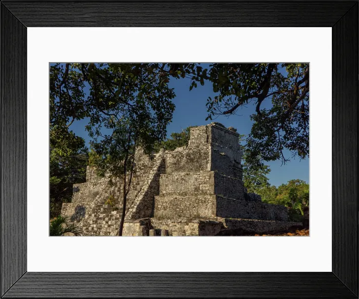Framed Print : El Meco Mayan archaeological site near Cancun, Quintana Roo state, Mexico Framed Print : El Meco Mayan archaeological site near Cancun, Quintana Roo state, Mexico