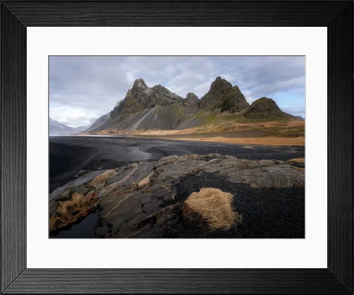 Framed Print : Eystrahorn mountain, South Iceland, Iceland, Europe Framed Print : Eystrahorn mountain, South Iceland, Iceland, Europe