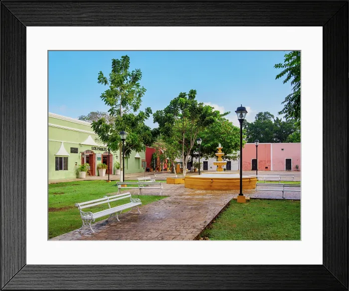 Framed Print : Sisal Park, Valladolid, Yucatan State, Mexico