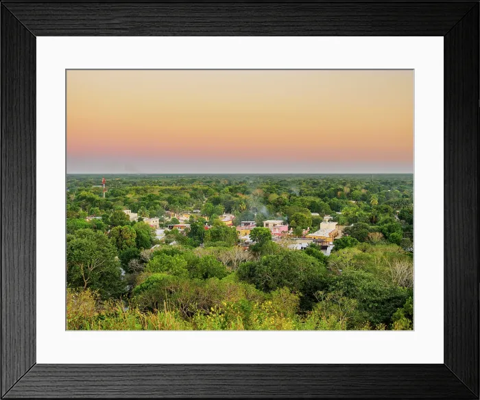 Framed Print : Izamal at dusk, Yucatan State, Mexico Framed Print : Izamal at dusk, Yucatan State, Mexico