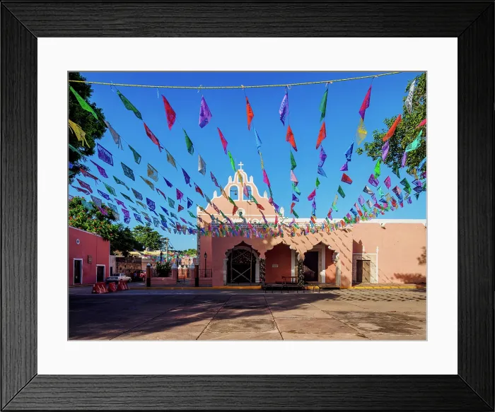 Framed Print : Candelaria Church, Valladolid, Yucatan State, Mexico Framed Print : Candelaria Church, Valladolid, Yucatan State, Mexico