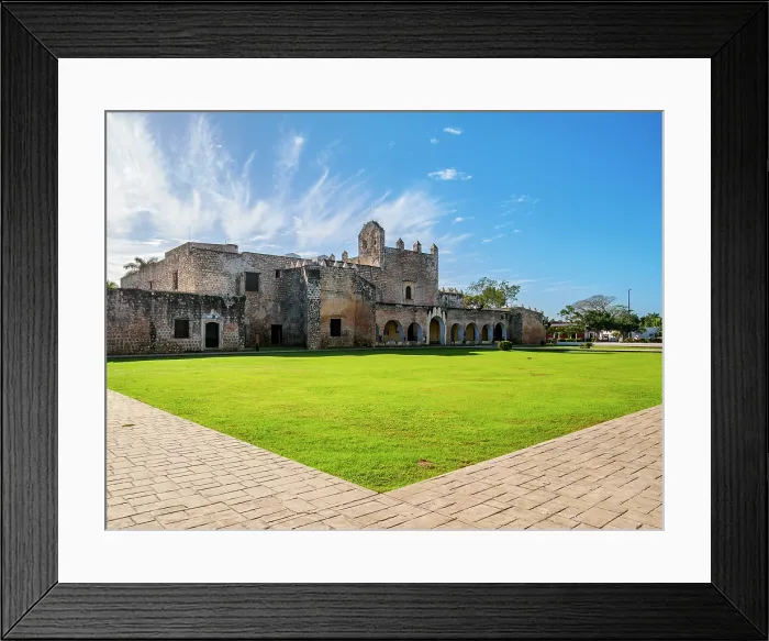 Framed Print : Convent of San Bernardino de Siena, Sisal Park, Valladolid, Yucatan State, Mexico Framed Print : Convent of San Bernardino de Siena, Sisal Park, Valladolid, Yucatan State, Mexico