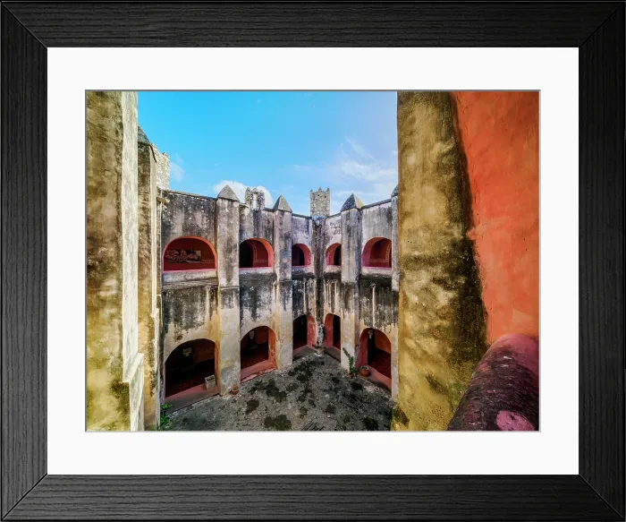 Framed Print : Convent of San Bernardino de Siena, interior, Valladolid, Yucatan State, Mexico Framed Print : Convent of San Bernardino de Siena, interior, Valladolid, Yucatan State, Mexico