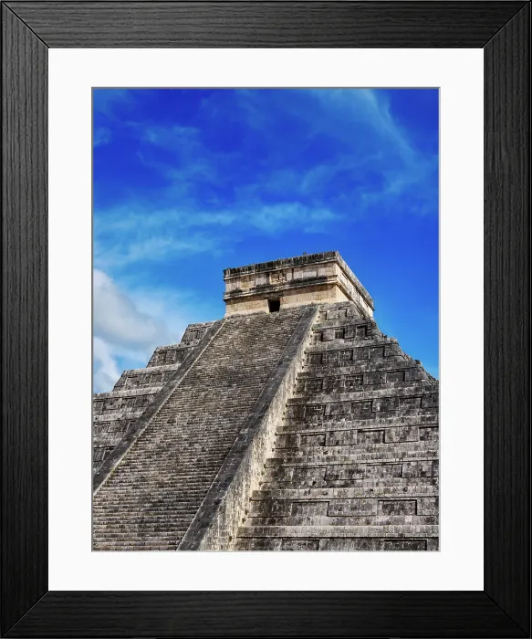 Framed Print : El Castillo or Temple of Kukulcan, Chichen Itza, Yucatan State, Mexico Framed Print : El Castillo or Temple of Kukulcan, Chichen Itza, Yucatan State, Mexico