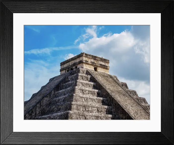 Framed Print : El Castillo or Temple of Kukulcan, Chichen Itza, Yucatan State, Mexico Framed Print : El Castillo or Temple of Kukulcan, Chichen Itza, Yucatan State, Mexico