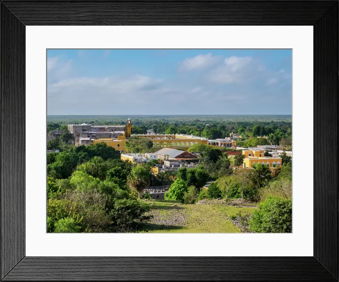 Framed Print : View towards the Convent of San Antonio de Padua, Izamal, Yucatan State, Mexico Framed Print : View towards the Convent of San Antonio de Padua, Izamal, Yucatan State, Mexico