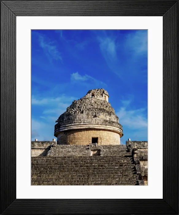 Framed Print : El Caracol Observatory, Chichen Itza, Yucatan State, Mexico Framed Print : El Caracol Observatory, Chichen Itza, Yucatan State, Mexico