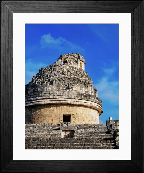 Framed Print : El Caracol Observatory, Chichen Itza, Yucatan State, Mexico Framed Print : El Caracol Observatory, Chichen Itza, Yucatan State, Mexico
