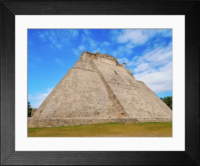 Framed Print : Pyramid of the Fortune-teller or Pyramid of the Magician, Uxmal, Yucatan State, Mexico Framed Print : Pyramid of the Fortune-teller or Pyramid of the Magician, Uxmal, Yucatan State, Mexico