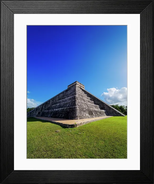 Framed Print : El Castillo or Temple of Kukulcan, Chichen Itza, Yucatan State, Mexico Framed Print : El Castillo or Temple of Kukulcan, Chichen Itza, Yucatan State, Mexico